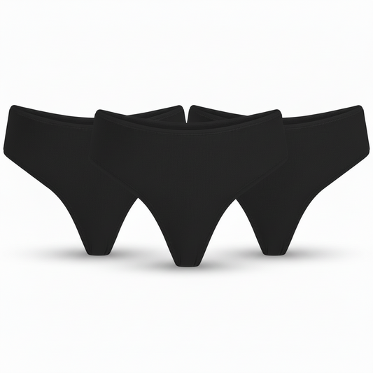 Medium Waist Thong 3 Pack Bundle