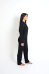 Stretch Pyjama Trouser Set – Luna Noir