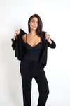 Stretch Pyjama Trouser Set – Luna Noir